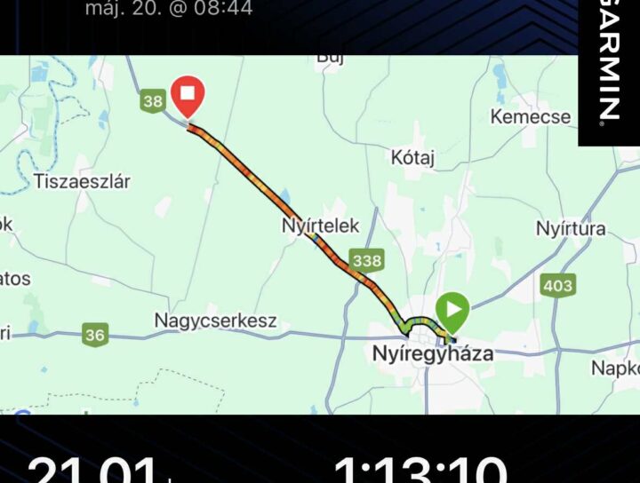 applikáció a kerékpározásról
